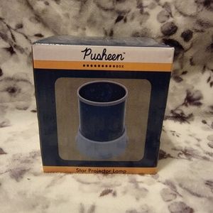 Pusheen star projector lamp